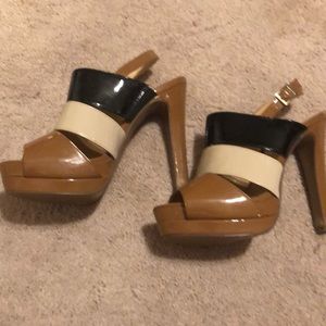 Jessica Simpson platform shoes